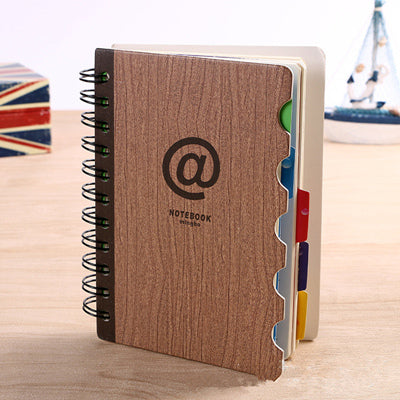 Wooden Hollow Patterns Notebook