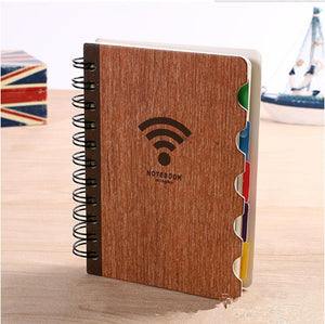 Wooden Hollow Patterns Notebook