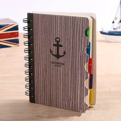 Wooden Hollow Patterns Notebook