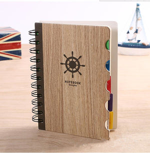 Wooden Hollow Patterns Notebook