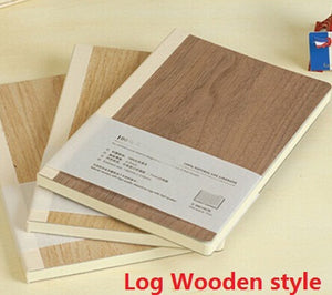 Wooden Thin Notebook